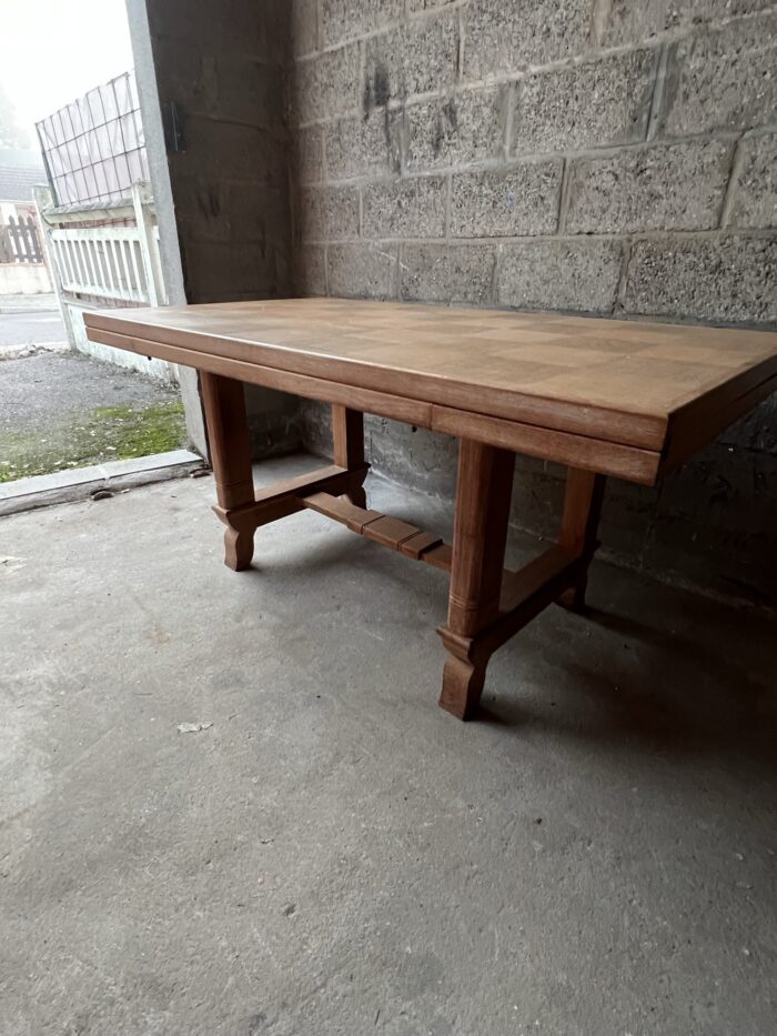 Table de salle à manger art déco 1940, Antiquités Brocante Normandie