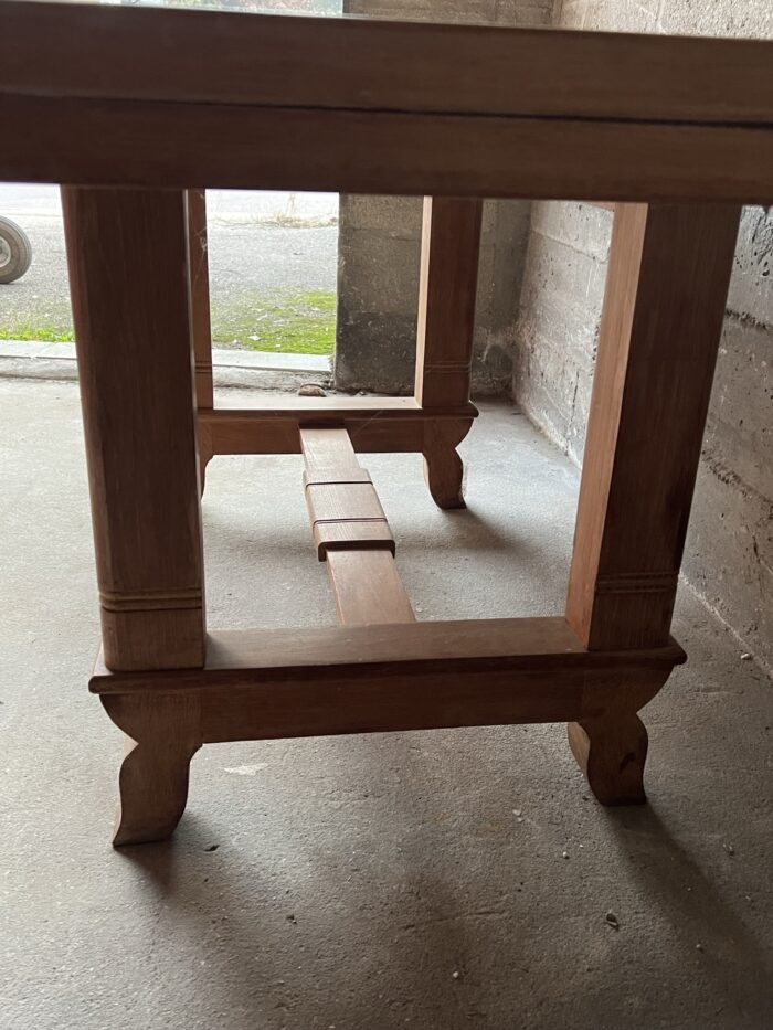 Table de salle à manger art déco 1940, Antiquités Brocante Normandie