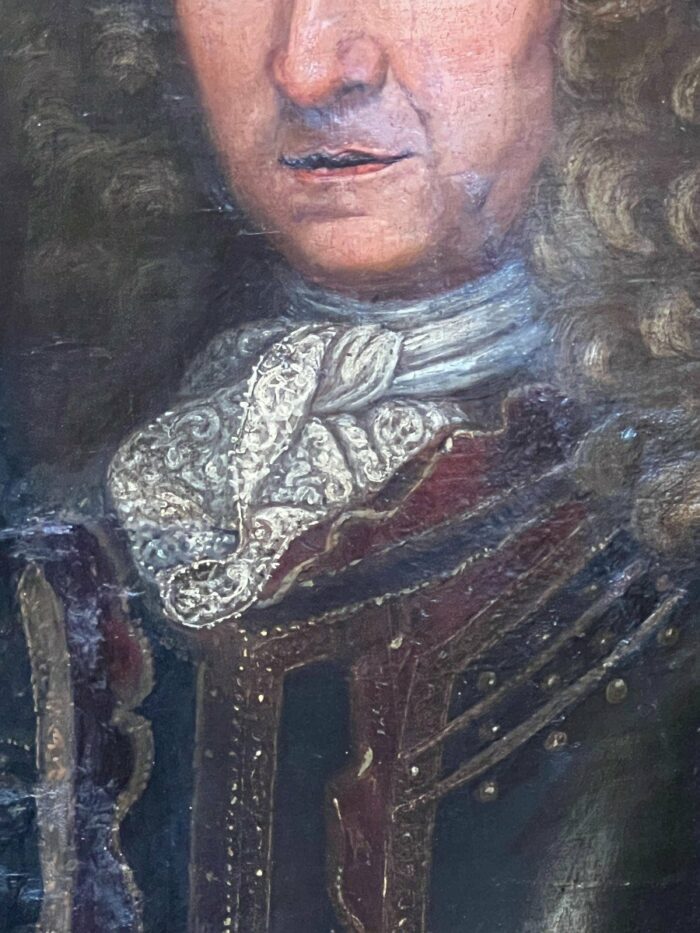 Tableau Représentant François-henri De Montmorency-bouteville, Duc De Piney-luxembourg XIXe