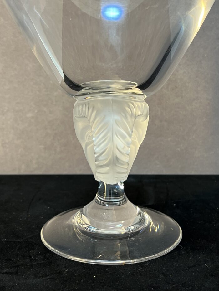 Très belle coupe « Bélier » de CRISTAL LALIQUE France