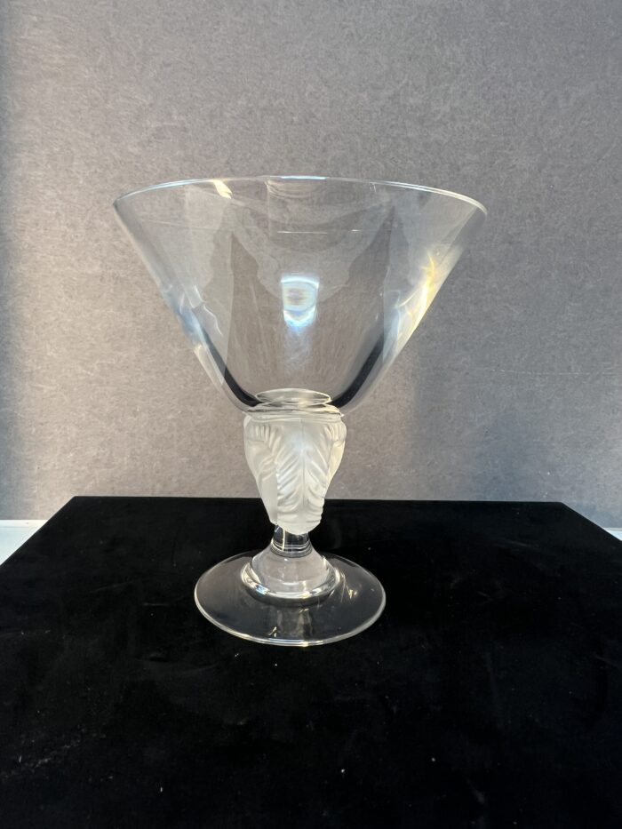 Très belle coupe « Bélier » de CRISTAL LALIQUE France