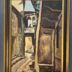 Tableau signé G. Bournonville et daté 1958, huile sur toile