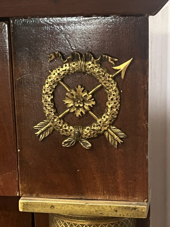 Secrétaire d'époque Empire en acajou, estampillé de Joseph Kochly, XIXe siècle
