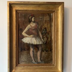 Celso LAGAR (1891-1966), huile sur carton représentant un thème circassien