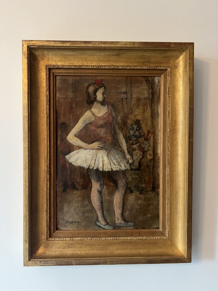 Celso LAGAR (1891-1966), huile sur carton représentant un thème circassien