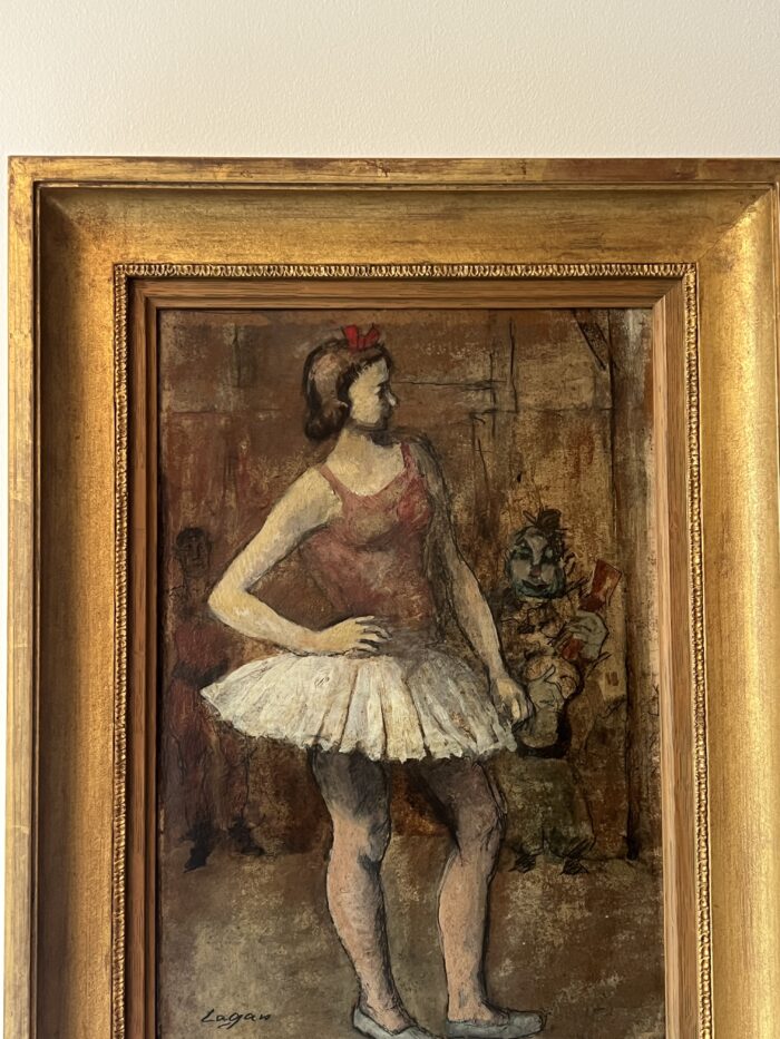 Celso LAGAR (1891-1966), huile sur carton représentant un thème circassien