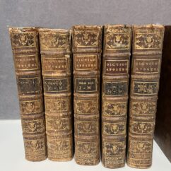 11 tomes du dictionnaire Apostolique à l'usage de messieurs les curés, 1752
