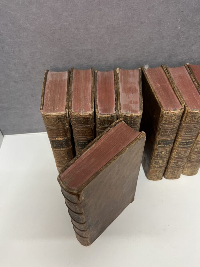 11 tomes du dictionnaire Apostolique à l'usage de messieurs les curés, 1752