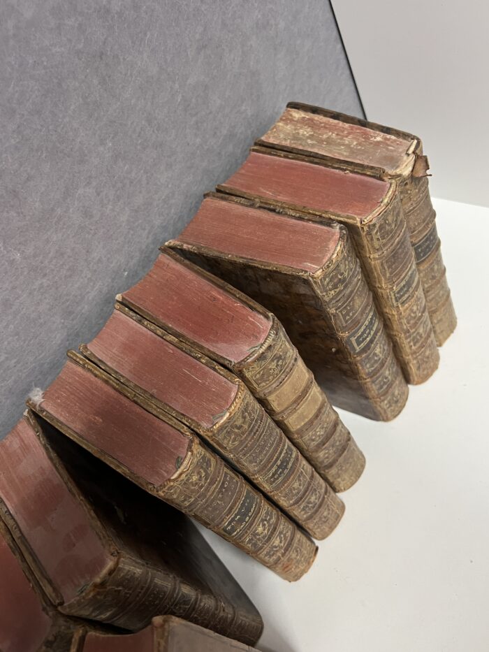 11 tomes du dictionnaire Apostolique à l'usage de messieurs les curés, 1752