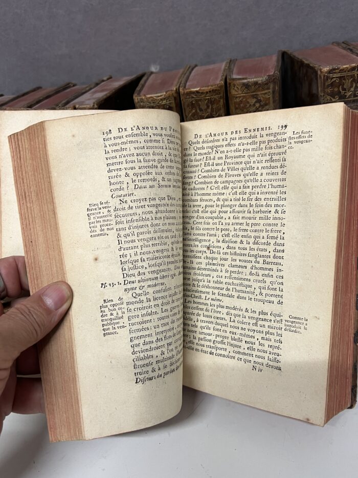 11 tomes du dictionnaire Apostolique à l'usage de messieurs les curés, 1752